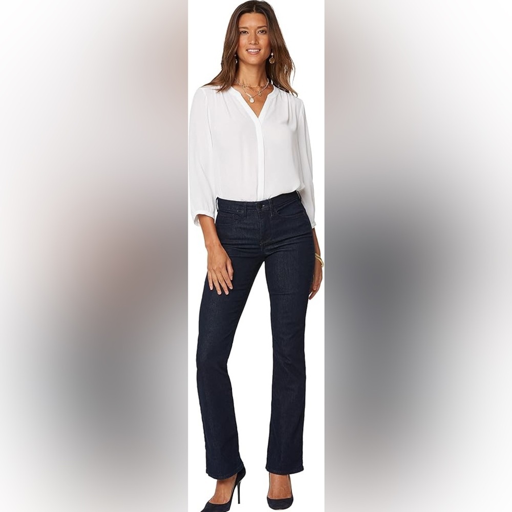 NYDJ Women's Deep Indigo Boot Cut Jeans